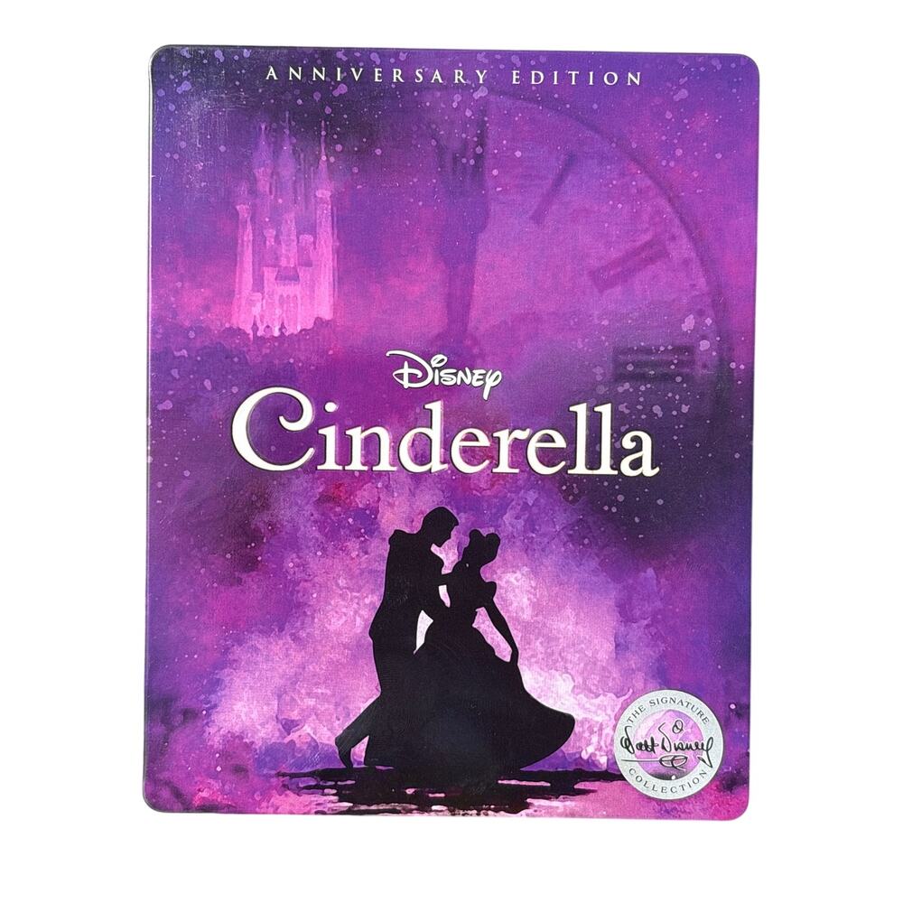 Cinderella Anniversary Edition Steelbook [Blu-ray+DVD, 2019] Best Buy exclusive